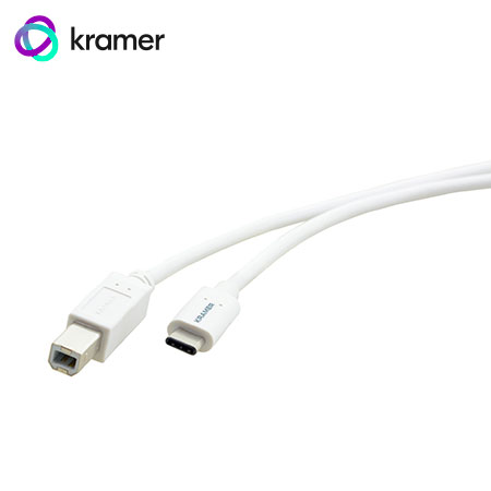 CABLE EXTENSOR KRAMER C-USB/CB-6 USB 2.0 USBC(M) A USBB(M) 6FT - 1.8M (96-02357106)